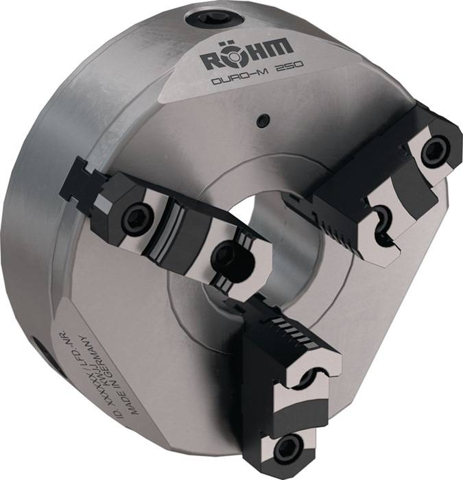 Drehfutter ISO 702-3 (DIN 55027) Duro-M D.200mm STA 3-Backen Kegel-Gr.6-0