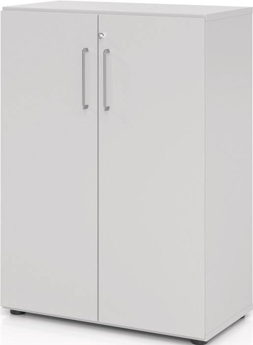 Schrank Teda-Z H1100xB800xT420mm lichtgrau 3 OH 2 Türen zerlegt-0