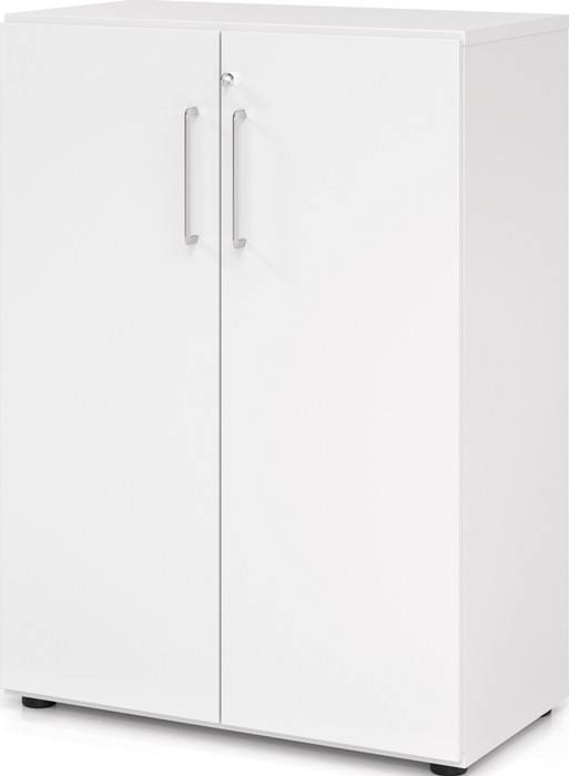 Schrank Teda-Z H1100xB800xT420mm weiß 3 OH 2 Türen zerlegt-0