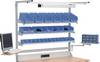 Aufbaugestell Workergo B1500xT750xH1250mm Modell 6 BEDRUNKA+HIRTH