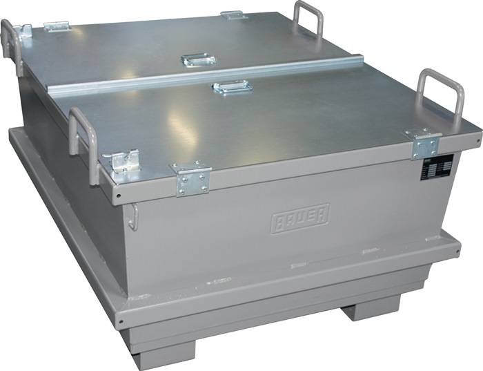Universalbehälter 0,5 m³ L1040xB1200xH680mm lack.mausgrau-0