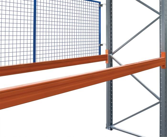 Gitterrückwand f.Feldbreite 1825mm H.1000mm Feldbreite1825mm pulv.blau VOM HOFE