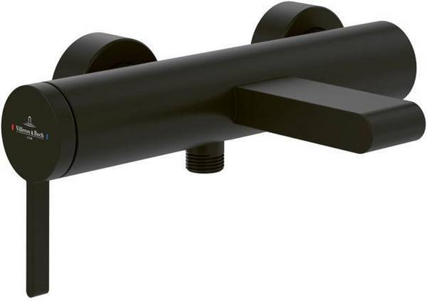 VB Badewannenarmaturen Dawn TVT106501151 274x186x111mm Rund Matt Black