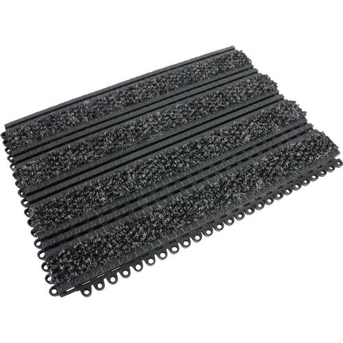 COBA Europe PMP010101 Premier Plus Tiles PVC-Platte (L x B x H) 450 x 300 x 18 mm Schwarz, Anthrazit