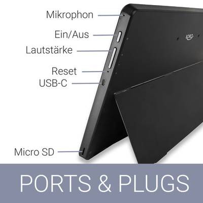 XORO MegaPAD 1333 Pro 13,3" Tablet PC FHD IPS LCD Android13 Akku 2.0GHz 64Bit 6GB RAM 128GB Flash 5G WiFi BT5.0 Kamera-4