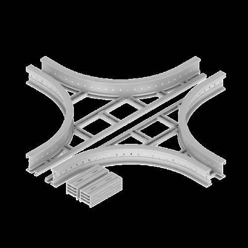 Unex Kreuzung 67229-04 grau Kunststoff-1