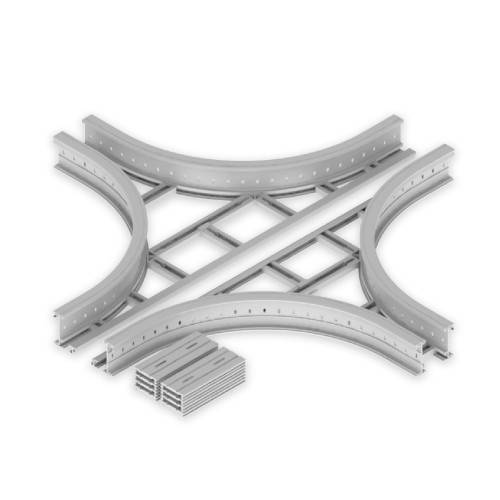 Unex Kreuzung 67229-04 grau Kunststoff-2