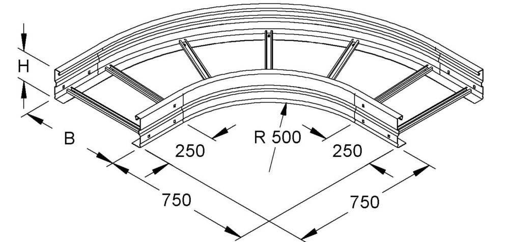 Niedax Rundbogen WSBR 150.300-1
