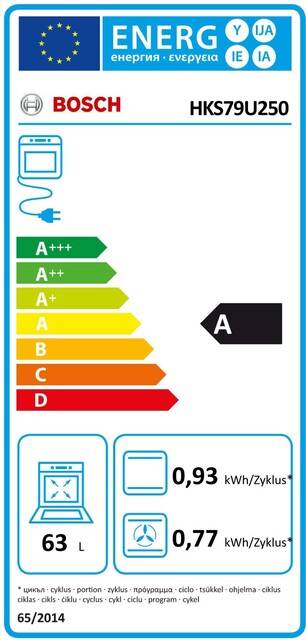 Bosch MDA Elektroherd Serie6,60cm HKS79U250-1