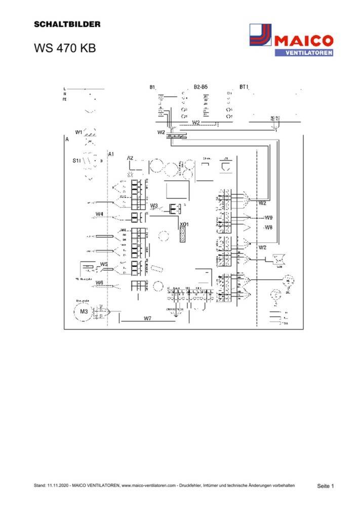 Maico Raumluft-System WS 470 KB-1