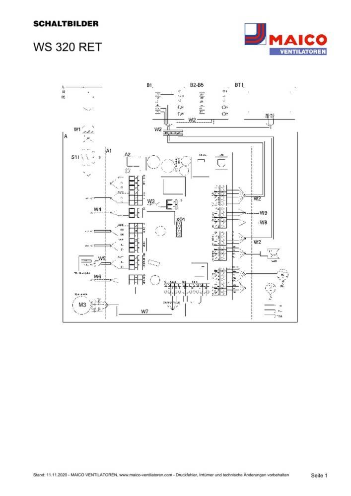 Maico Raumluft-System WS 320 RET-1