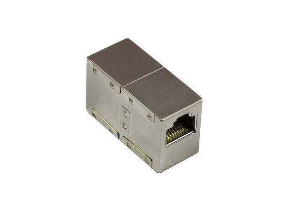 Patchkabelkupplung Cat. 6, RJ45, vollgeschirmt