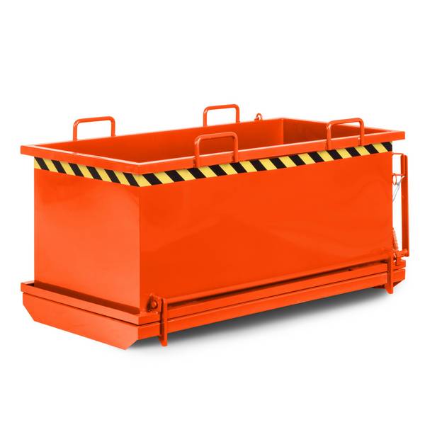 RR Industrietechnik Klappbodenbehälter Typ RKB 1650x850x845mm 750dm³ RAL 2004 Reinorange
