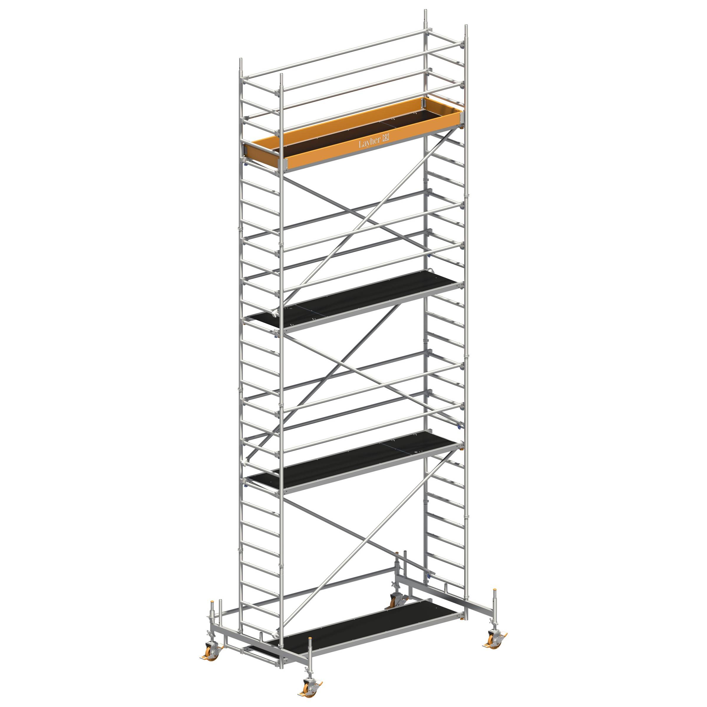 Layher Rollgerüst Uni Standard P2 8,35m AH-0