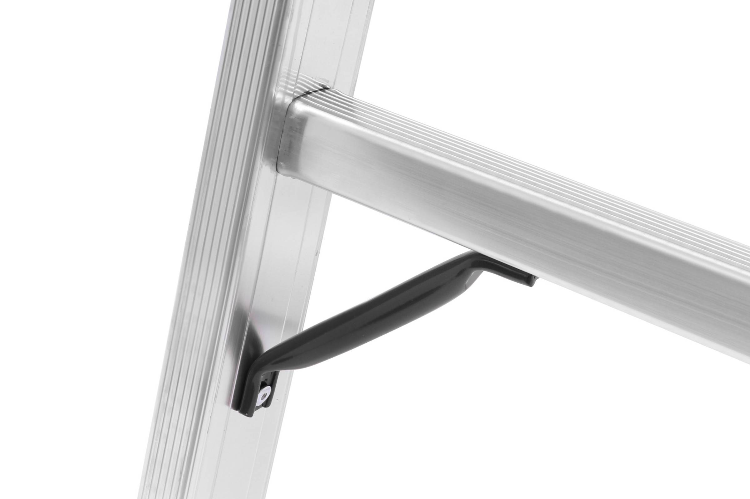 Hymer Mehrzweckleiter mit gebogener Traverse 2x6 Sprossen-1