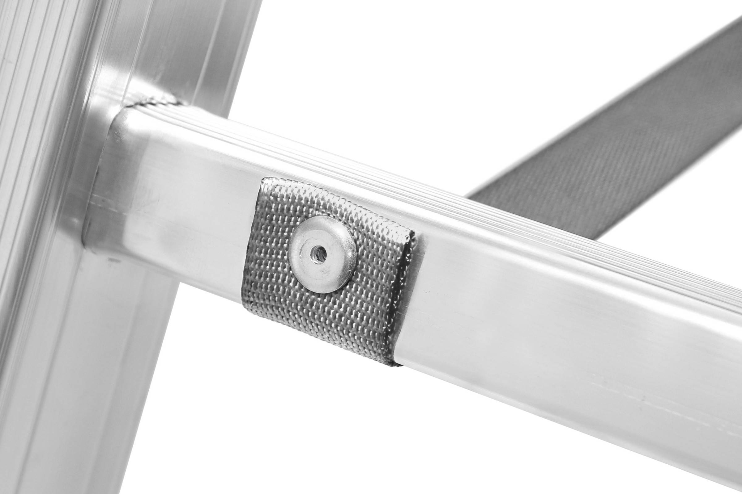 Hymer Mehrzweckleiter mit gebogener Traverse 2x6 Sprossen-4