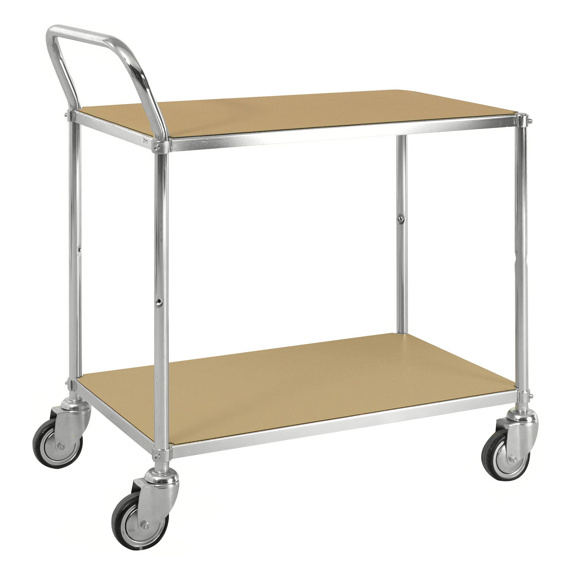Kongamek ESD-Etagenwagen mit Schiebegriff 2 Etagen 760x440mm Ladefläche ohne Bremse-0