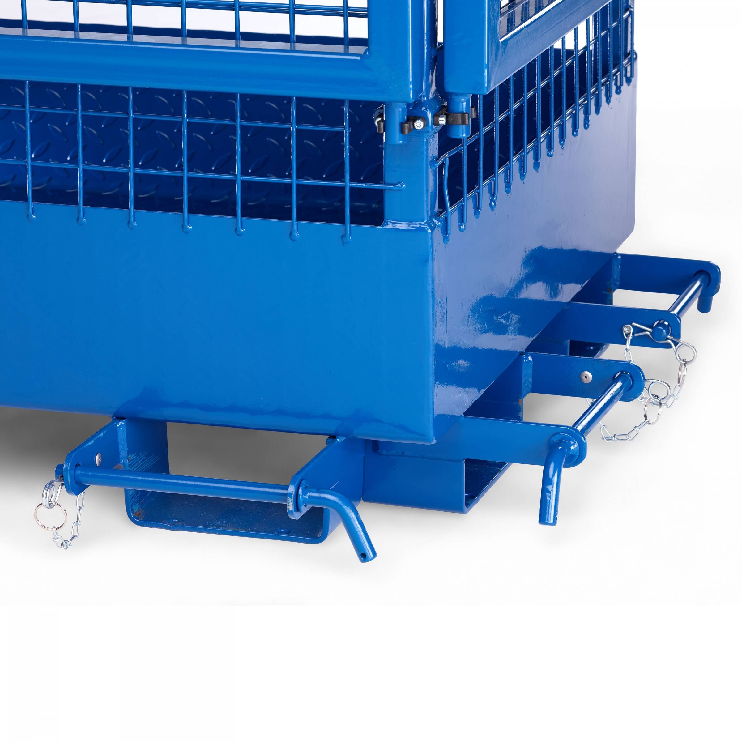 R+R Industrietechnik Arbeitskorb Typ RAK-DUO 1200x800x1950mm RAL6011 Resedagrün-3