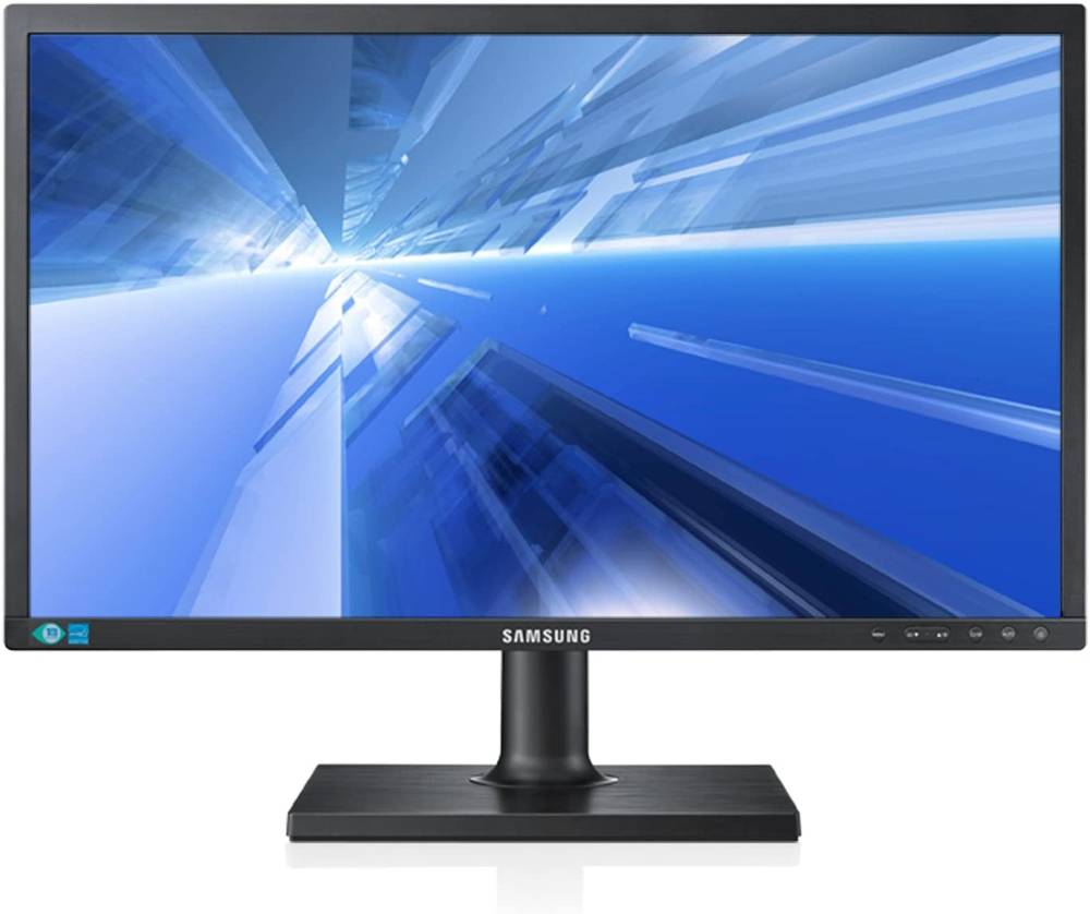 Samsung S24C450BW 24-Zoll Monitor LED WUXGA 1920x1200 DVI VGA 5ms schwarz-0
