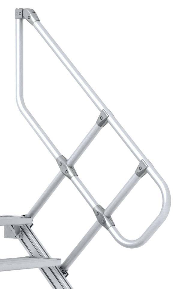 Zarges Handlauf für 60° Treppe 15 Stufen-0