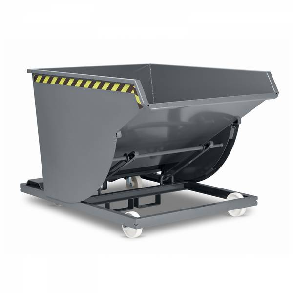 RR Industrietechnik Spänekipper Typ RSK-S-50 1280x1350x810mm 500dm³ RAL 7005 Mausgrau