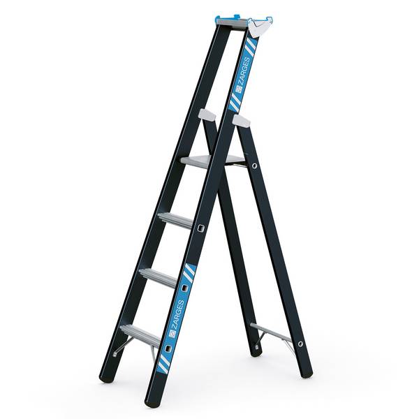 Zarges SL Stehleiter Megastep S 4 Sprossen