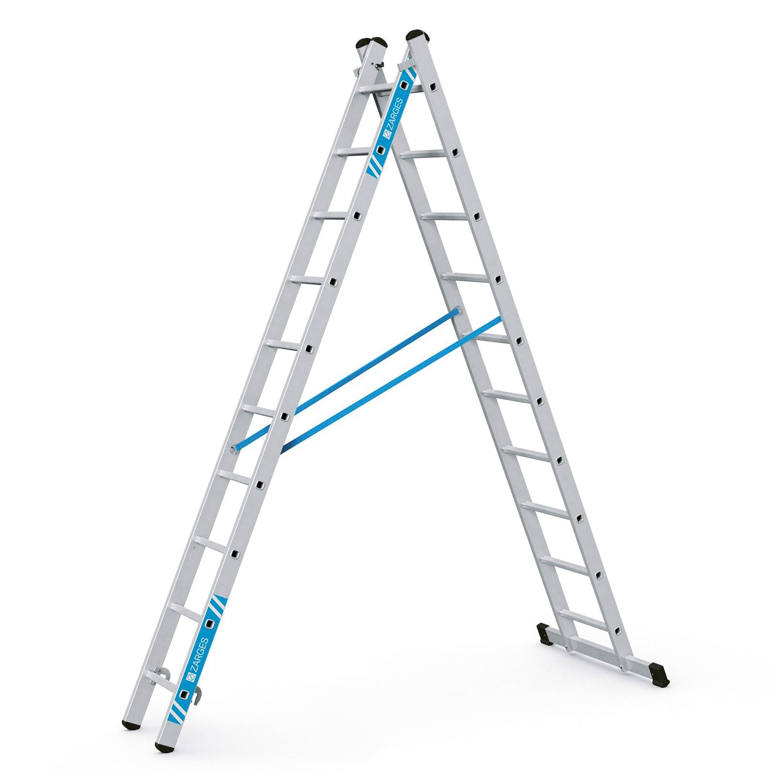 Zarges Kombileiter Combimaster Plus X 2x10 Sprossen-0