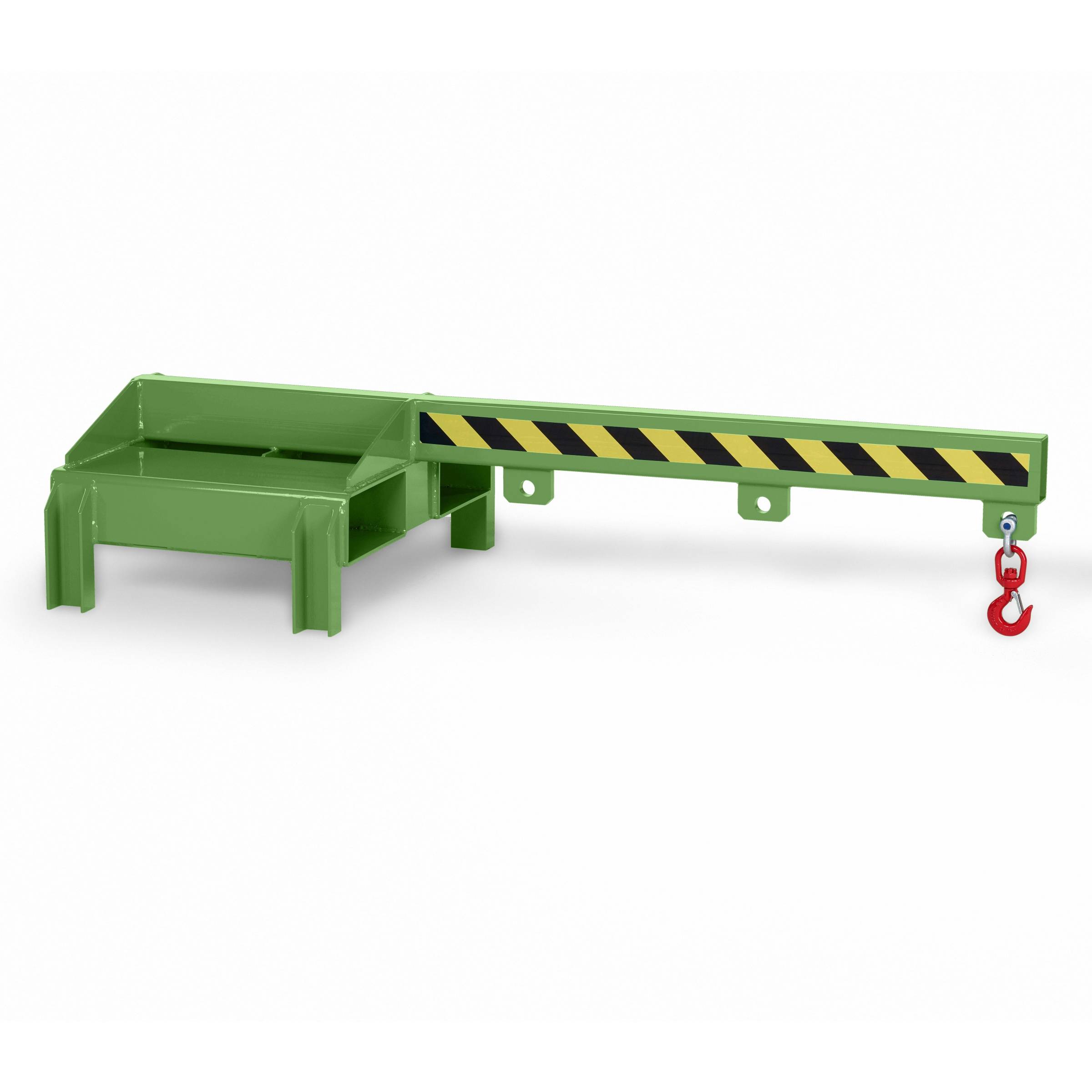 RR Industrietechnik Lastarm Typ RLA-DST bis zu 1000kg Tragkraft für Deichselstapler RAL 6011 Reseda-0