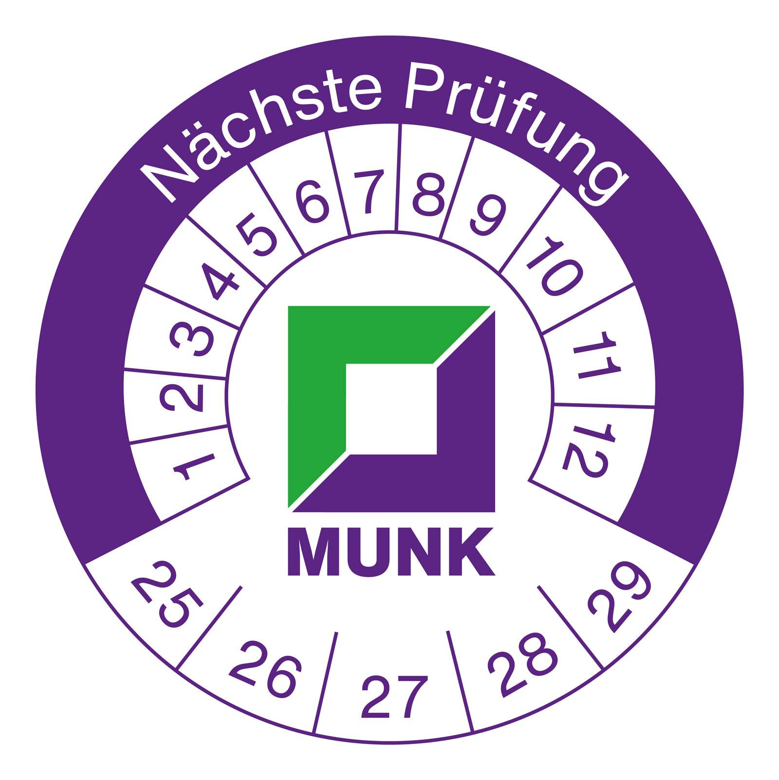 MUNK Prüfplakette 50er-Pack-0