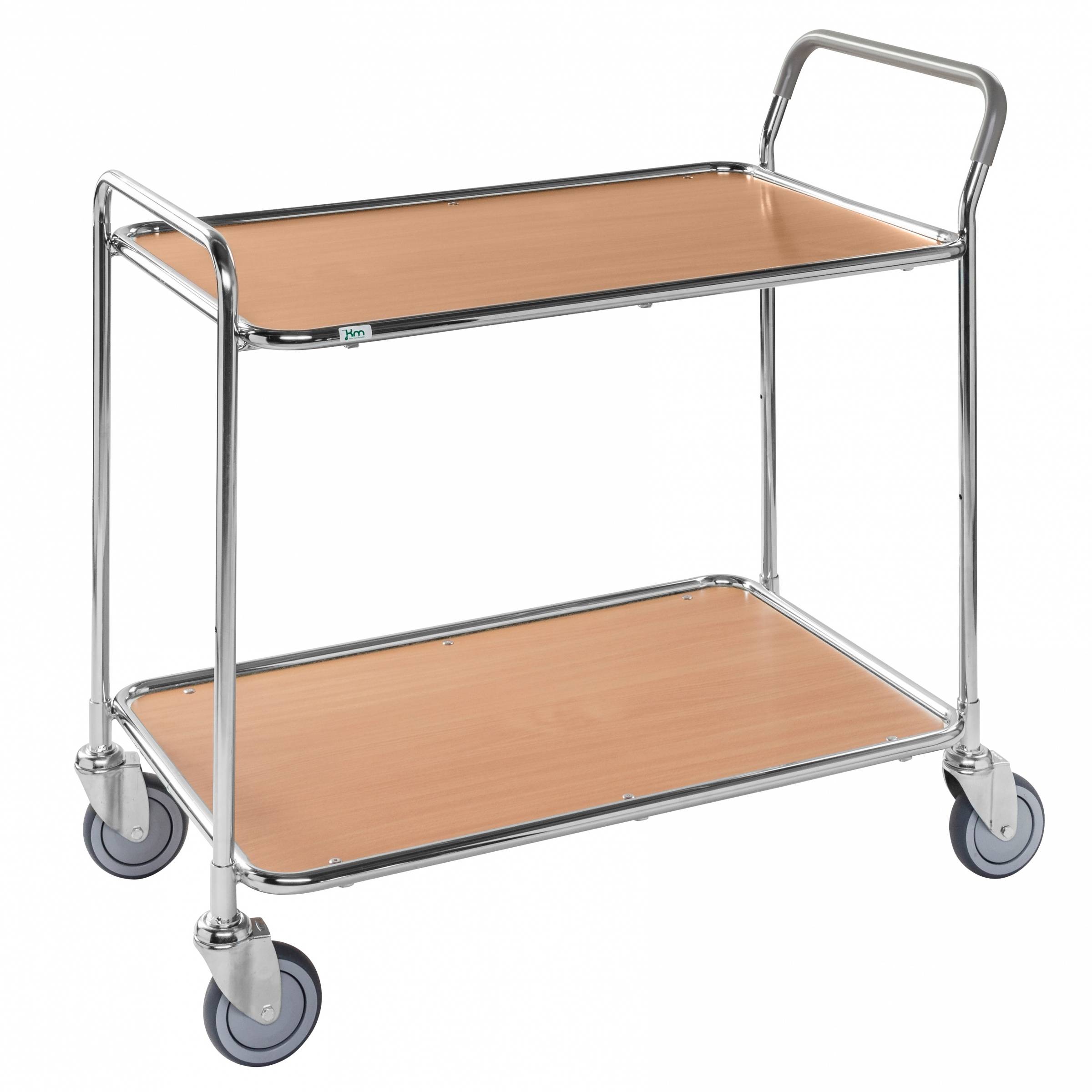Kongamek Tischwagen mit 250kg Tragkraft 850x508mm Ladefläche in Bucheoptik-0