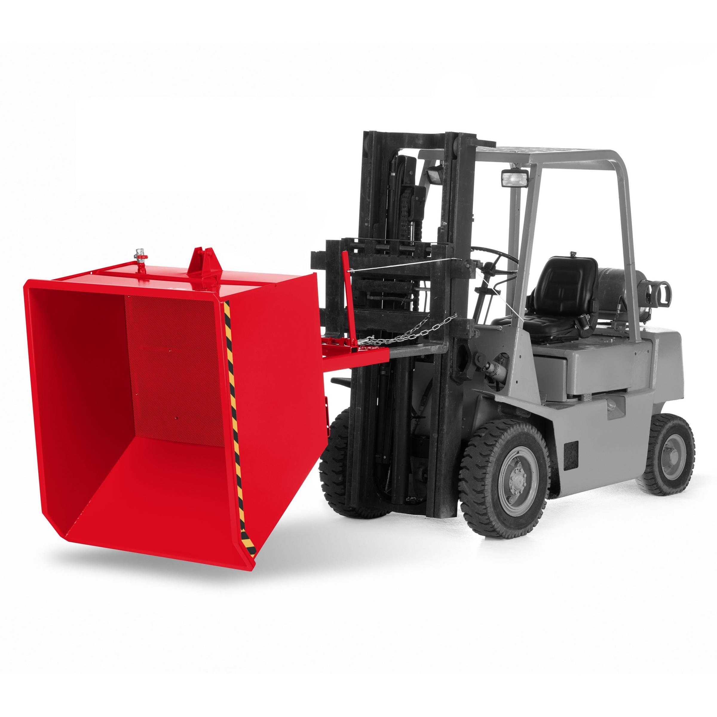 RR Industrietechnik Spänekipper Typ RUK-S 1240x1520x800mm 750dm³ RAL 3000 Feuerrot-0