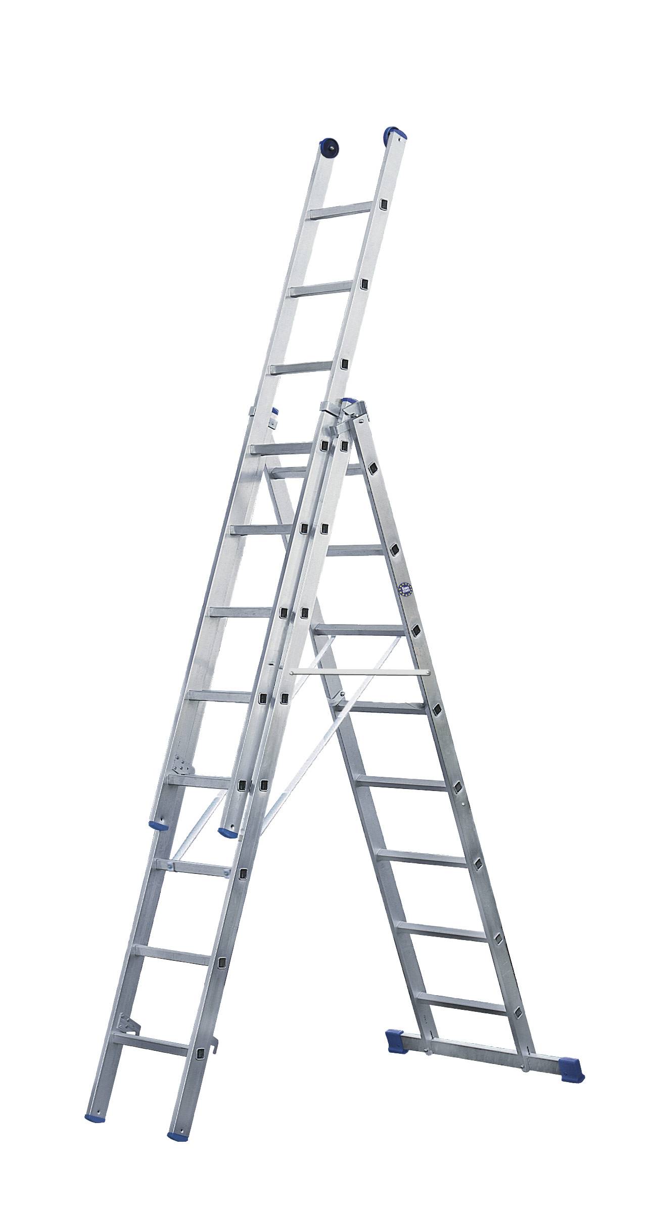 ILLER-LEITER Mehrzweckleiter, 3-teilig 95309-1