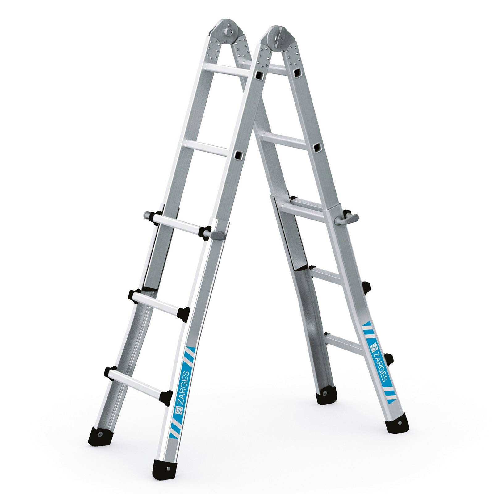 Zarges Teleskop-Mehrzweckleiter Variomax V 4x3 Sprossen-0