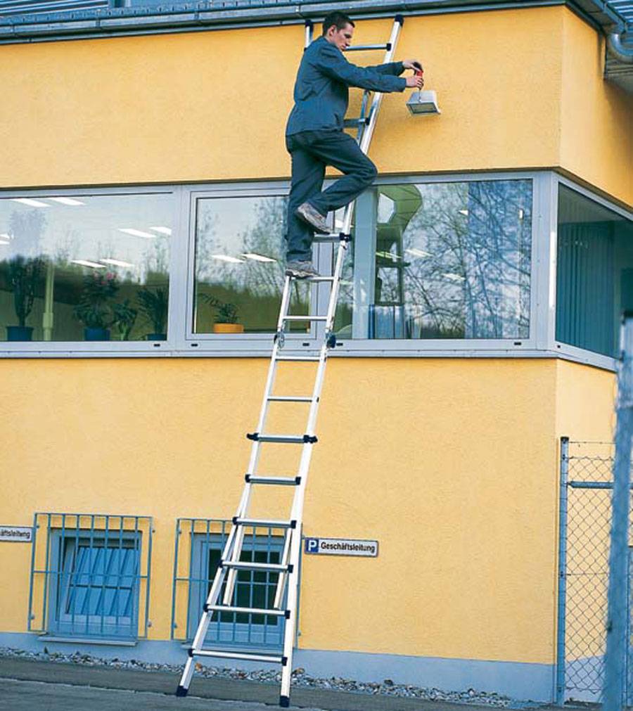 Zarges Teleskop-Mehrzweckleiter Variomax V 4x3 Sprossen-3
