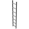 Zarges Schachtleiter 400mm lichte Breite Edelstahl, 8 Sprossen
