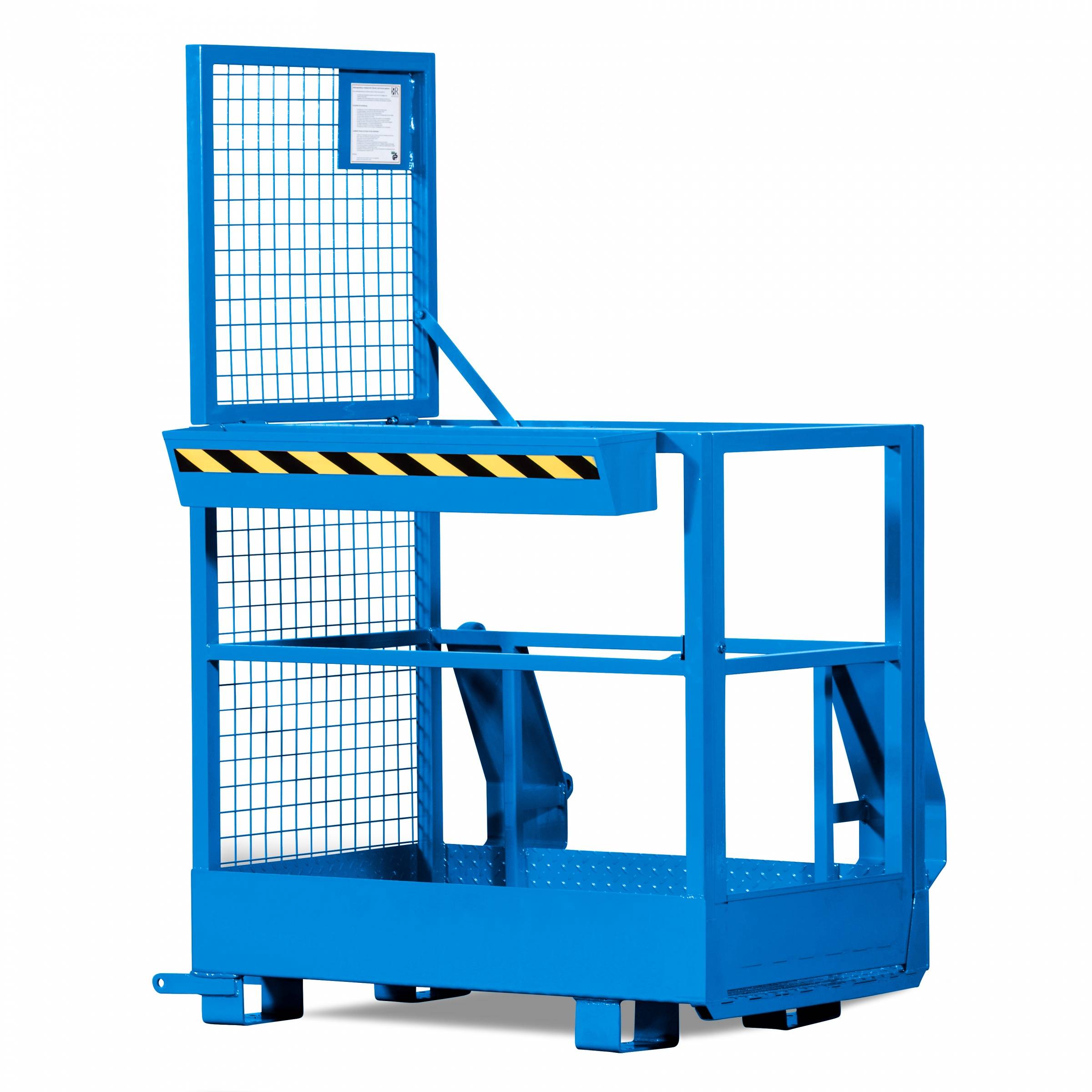 RR Industrietechnik Arbeitskorb Typ RAK-Multi 800x1200x1910mm RAL5010 Enzianblau-0