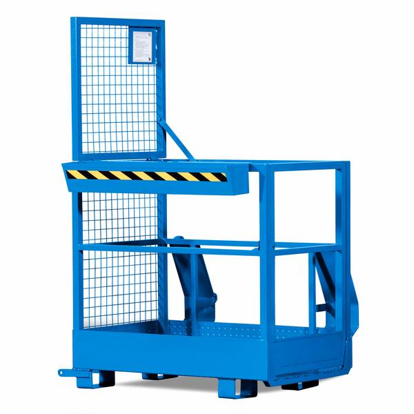 RR Industrietechnik Arbeitskorb Typ RAK-Multi 800x1200x1910mm RAL5010 Enzianblau