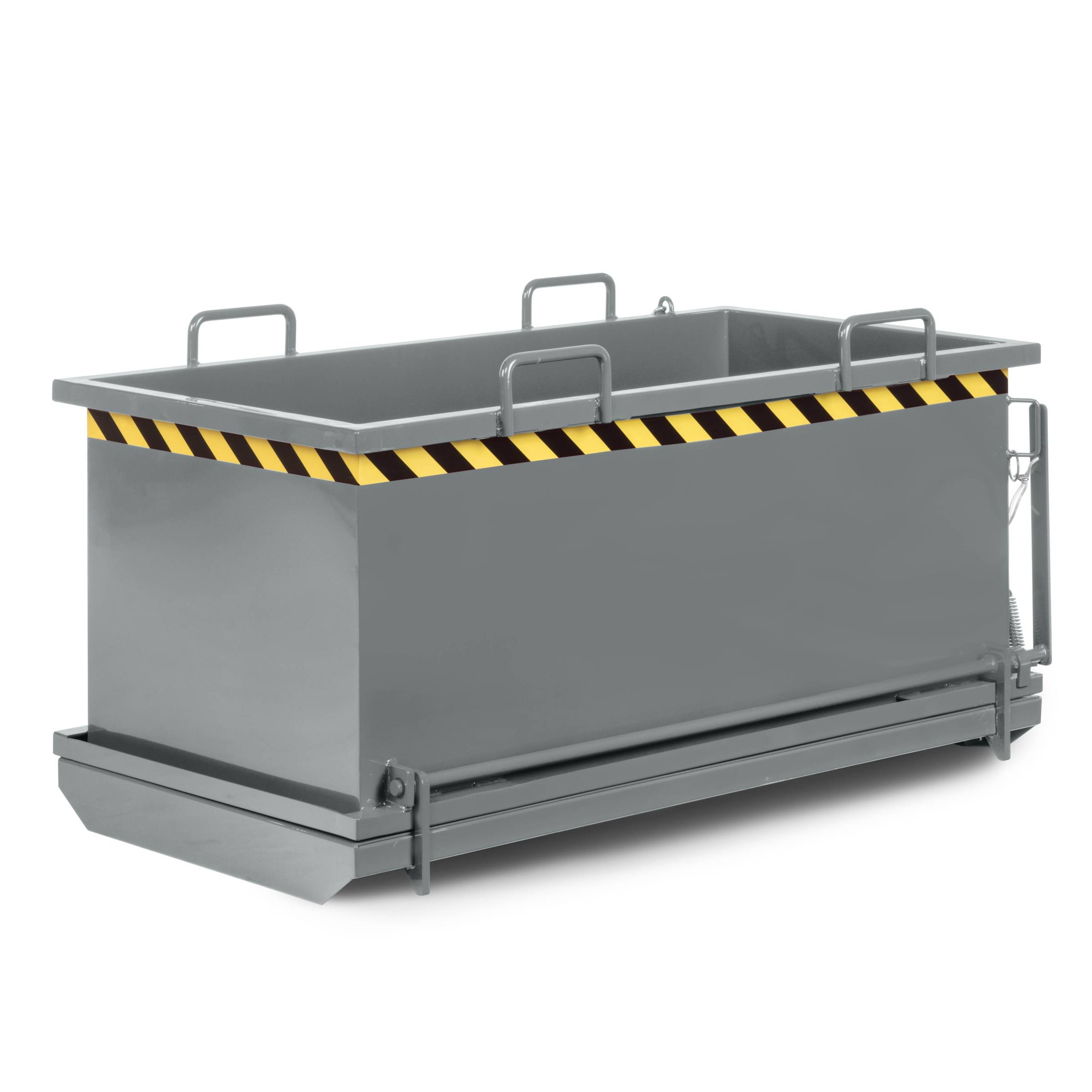 RR Industrietechnik Klappbodenbehälter Typ RKB 1810x1010x845mm 1000dm³ RAL 7005 Mausgrau-0