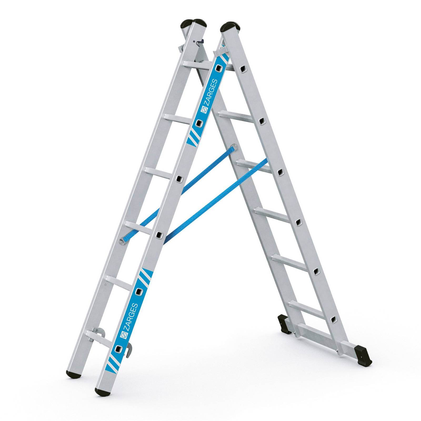 Zarges Kombileiter Combimaster Plus X 2x6 Sprossen-0