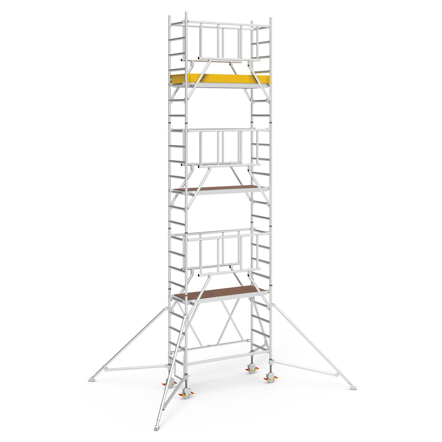 Iller Klappgerüste mit Sicherheitsaufbau 0,75x1,80m | 7,65 m AH-0