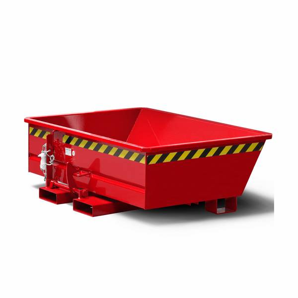 RR Industrietechnik Minikipper Typ RMI-25 975x1075x450mm 250dm³ RAL 3000 Feuerrot