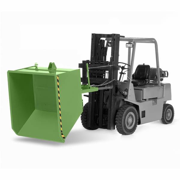 RR Industrietechnik Spänekipper Typ RUK-S 1130x1570x980mm 1250dm³ RAL 6011 Resedagrün