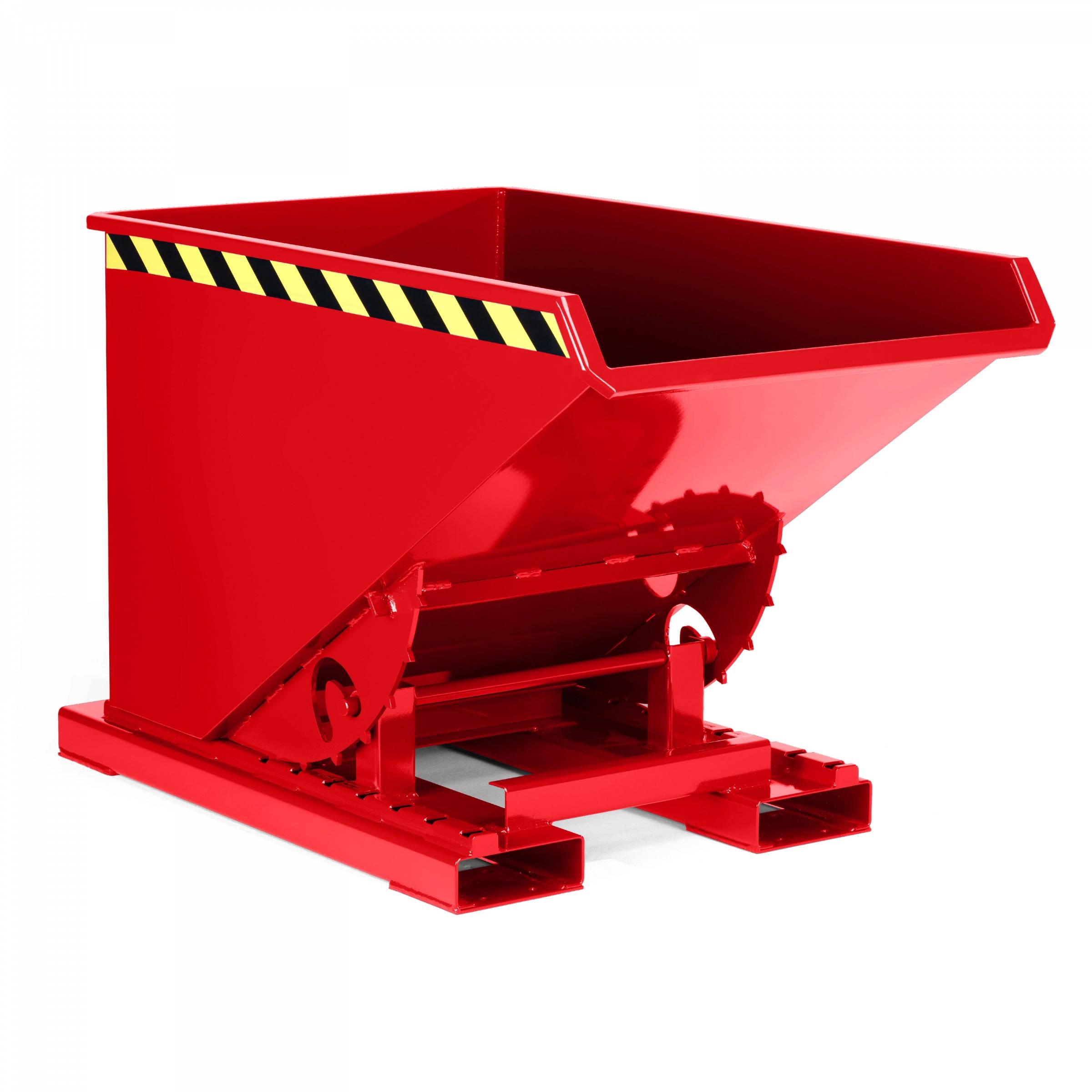 R+R Industrietechnik Abrollkipper Typ RAM-60 1070x1340x825mm 600dm³ RAL 3000 Feuerrot-0
