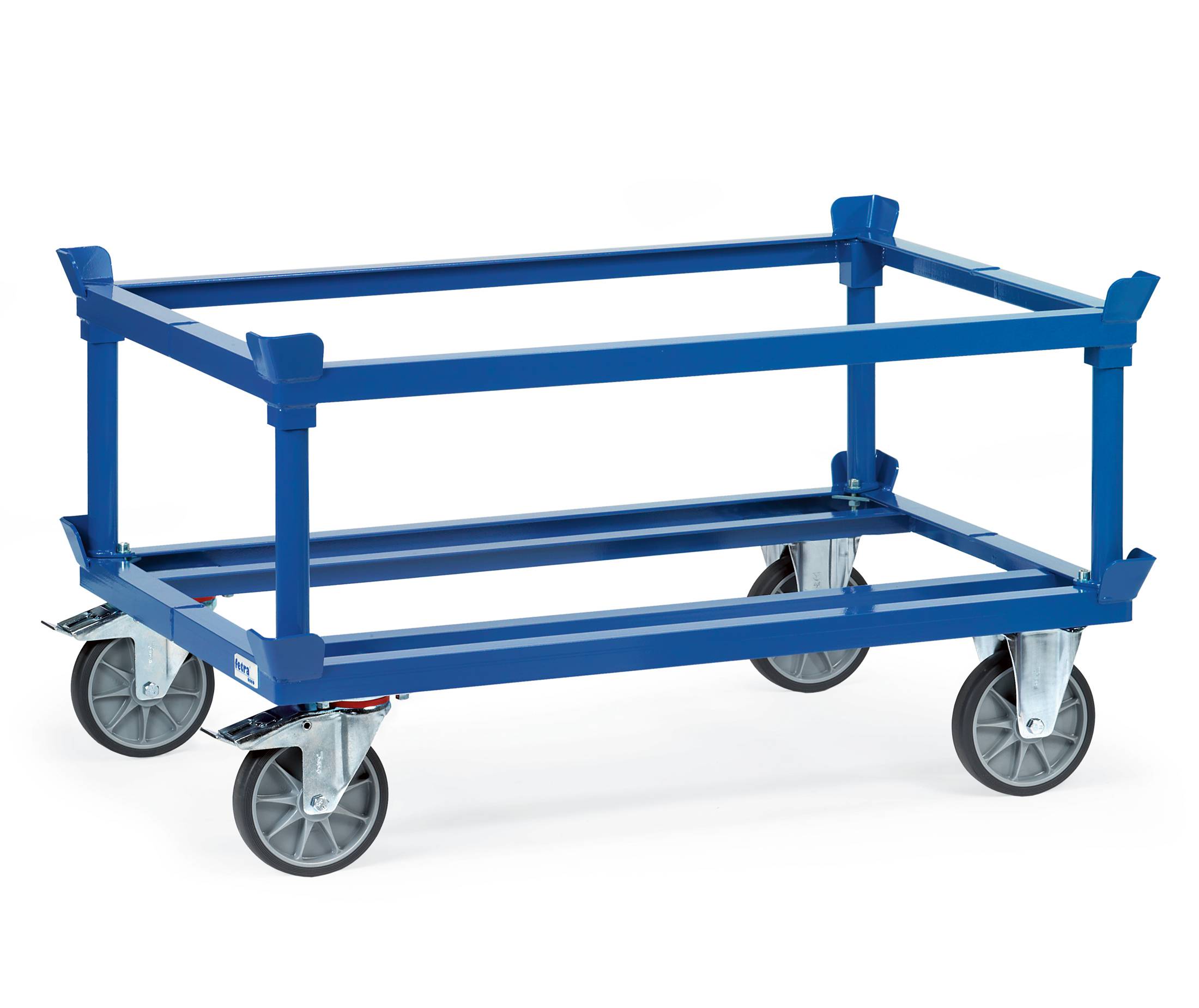 Fetra Aufsetzrahmen für Paletten-Fahrgestell Palettengröße 1200x800 mm 370/652 mm hoch-1