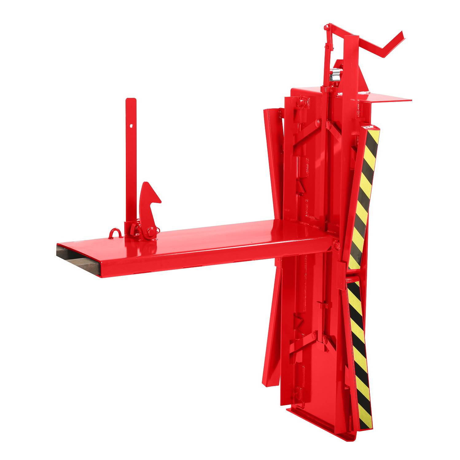 RR Industrietechnik Gitterboxwender 570x1640x450mm 450kg Tragkraft RAL 3000 Feuerrot-0