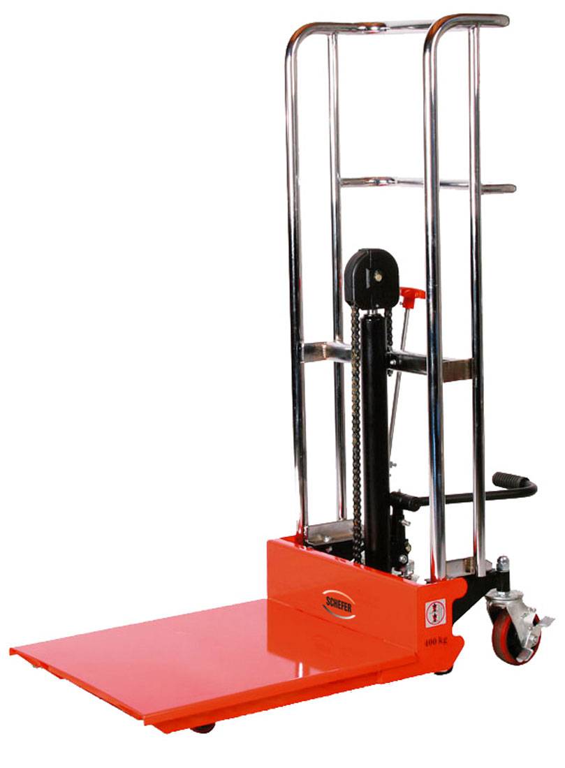 Schefer mobiler Hubtisch Plattformlift PFL Tragkraft 400kg Tischhöhe 1510mm-0