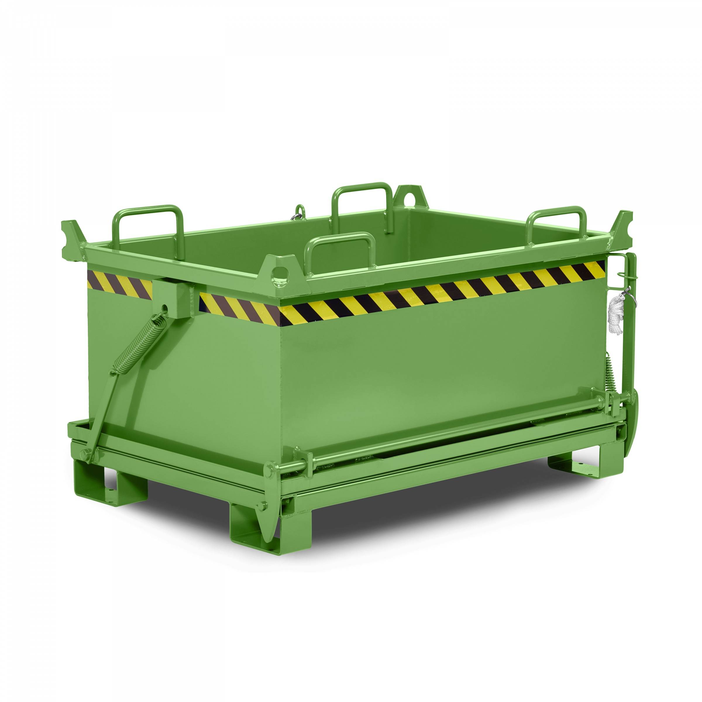 RR Industrietechnik Klappbodenbehälter Typ RBB-50 910x1370x770mm 500dm³ RAL 6011 Resedagrün-0