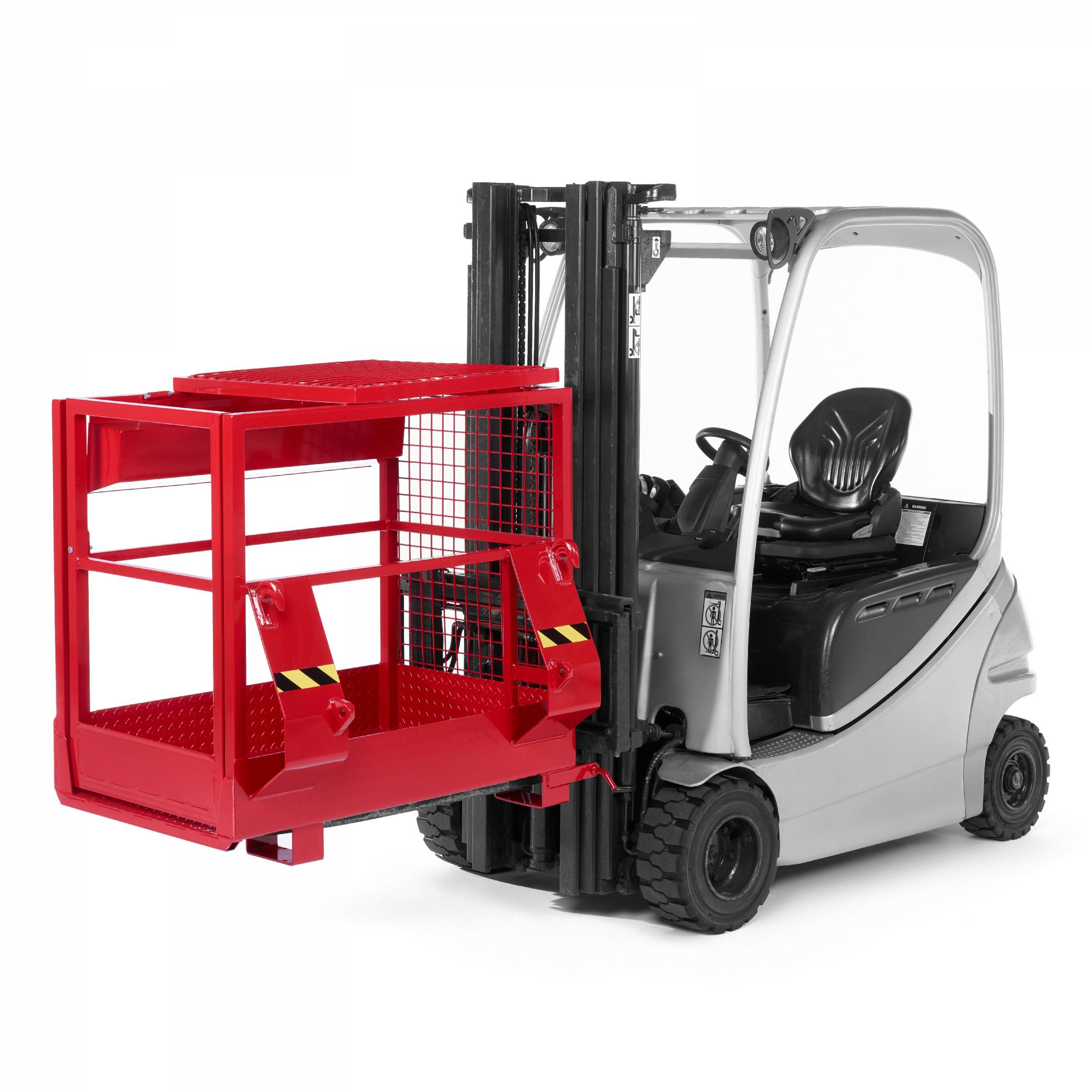 RR Industrietechnik Arbeitskorb Typ RAK-Multi 800x1200x1910mm RAL 3000 Feuerrot-1