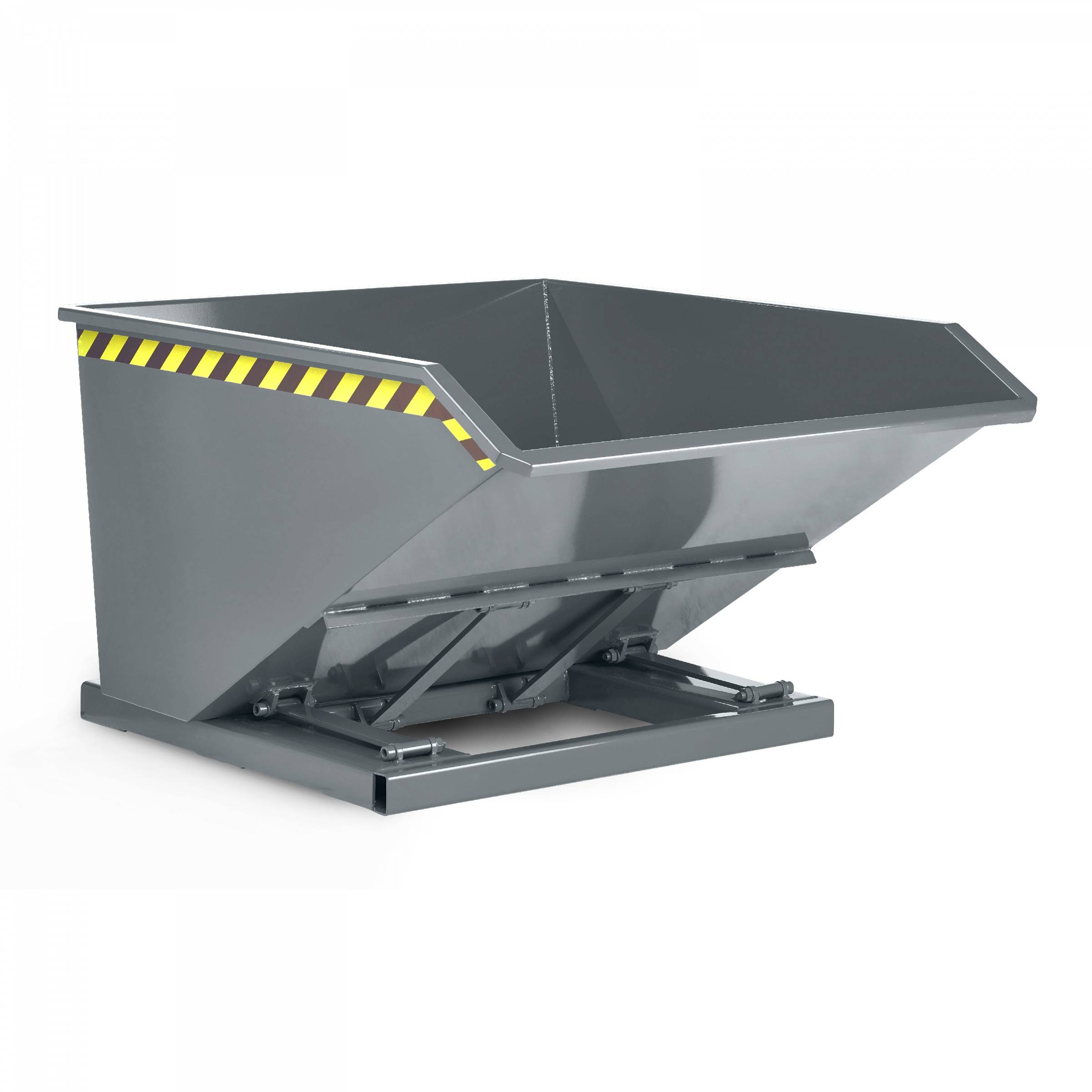 RR Industrietechnik Muldenkipper Typ RTK-50 830x1450x780mm 500dm³ RAL 7005 Mausgrau-0