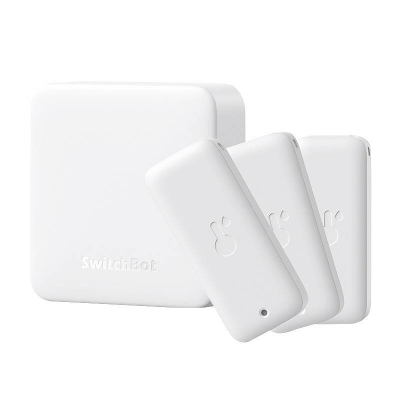 Switchbot - HubMini+OutdoorMeter - Intelligente Zentrale + 3x Temperatur- und Feuchtigkeitssensor SwitchBot Hub Mini-0